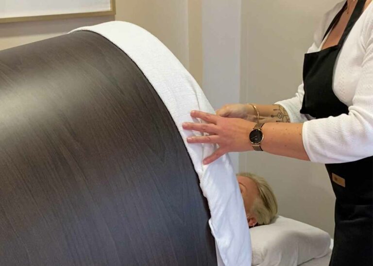 Mise en service du sauna japonais